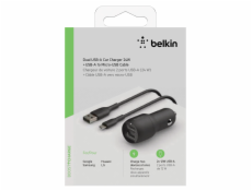 Belkin USB-A Kfz-Ladegerät, 24W 1m Micro-USB kabel CCE002bt1MBK