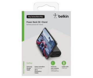 Belkin Gaming Power Bank 5.000mAh, cierna BPZ001btBK