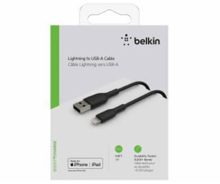 Belkin blesk Lade/Sync kabel 3m, PVC, cierna; mfi zert.