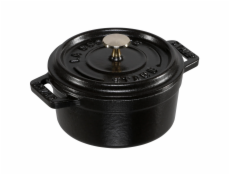 Staub Mini Cocotte 10cm rund cierna; Gusseisen