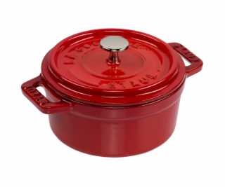 Staub Mini Cocotte 10cm rund ceresna-cervena, Gusseisen