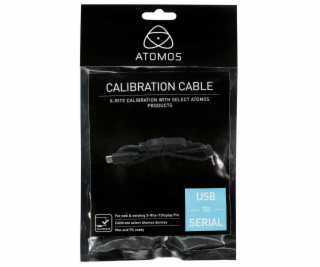 Atomos USB-C na Serial kalibracia ovladacieho kabla