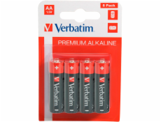 1x8 Verbatim Alkaline battery Mignon AA LR6              49503