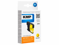 KMP B78Y ink cartridge yellow compatible w. Brother LC-1100 Y