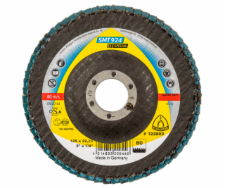 Klingspor SMT 924 abrasive mop disc 125x22,23 mm Grain 80...