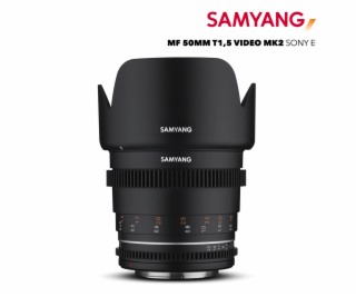 Samyang MF 50mm T1,5 VDSLR MK2 Sony E