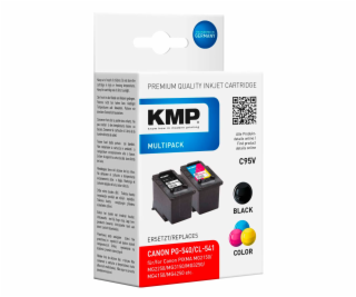 KMP C95V Multipack BK/Color comp. w. Canon PG-540/CL-541