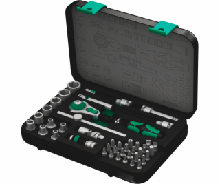 Wera 8100 SA 4 Zyklop Speed Ratchet Set, 1/4  Drive imperial