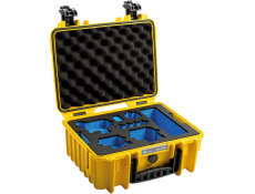 B&W GoPro Case Type 3000 Y yellow with GoPro 9/10 Inlay