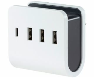 REV USB Charger 3x USB-A 1x USB-C