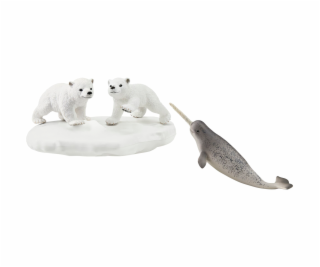 Schleich 42531 Lední medvědi a klouzačka