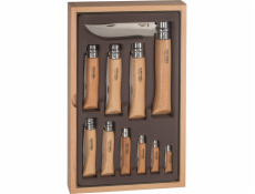 Opinel Collector Set Wood Box 10-piece Pocket Knives