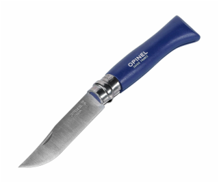 Opinel pocket knife No. 08 Beech Wood, Dark Blue