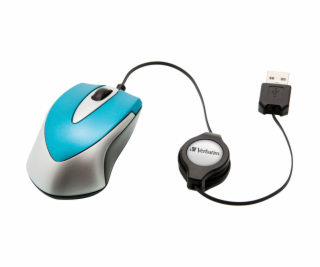 Verbatim Go Mini Optical Travel Mouse Caribbean