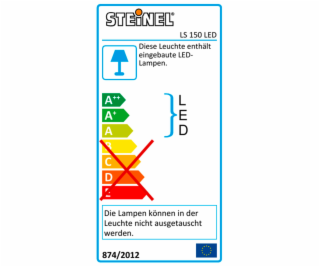 Steinel LS 150 LED SW LED spotlight