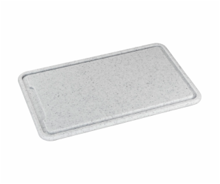 Zassenhaus Carving Board Plastic Light Grey 42x27x1,5cm