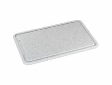 Zassenhaus Carving Board Plastic Light Grey 42x27x1,5cm