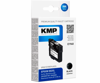 KMP E196X ink cartridge black compatible with Epson T 02W1