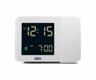 Braun BC 015 W-DCF     white Radio Controlled Alarm Clock