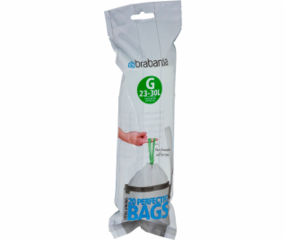 Brabantia PerfectFit Bin Liner Type G 25-30 L, 20 Bags