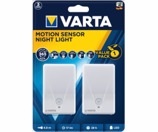 Varta Motion Sensor Night Light Twin Pack w/o. Batt. 1662...