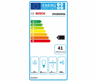 BOSCH DFL063W56 Teleskopický odsávač pár