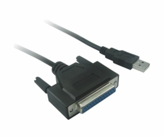 PremiumCord Konvertor USB 2.0 na paralelní port DB25F