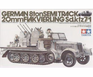 Tamiya 35050 1:35 HalfTrack w / 20mm Flavierling Sd.Kfz.7...