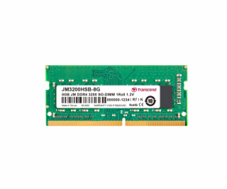 Transcend 8GB DDR4 3200 MT/s SODIMM 260pin 1R x8 unbuffered