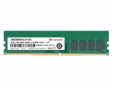 Transcend 4GB DDR4 2666 MT/s UDIMM 288pin 1R x8 unbuffered