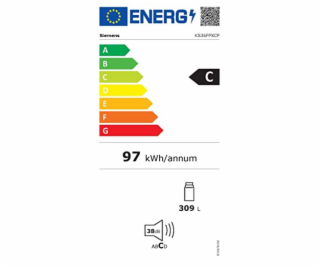 Siemens KS36FPXCP iQ700, chladnička