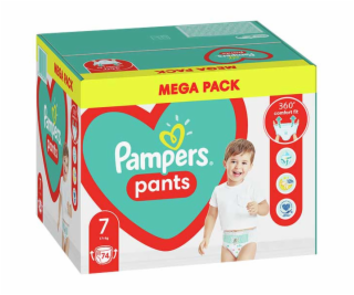 Pampers Pants Boy / Girl 7, 74 pc (s) plienkové nohavice 