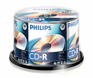 1x50 Philips CD-R 80Min 700MB 52x SP