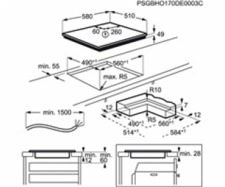 AEG IKE 64441IB vstavaná Indukčná varná doska 