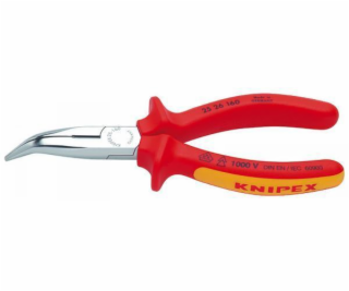 Knipex 2526160 Kliešte s polguľatým čeľusťami