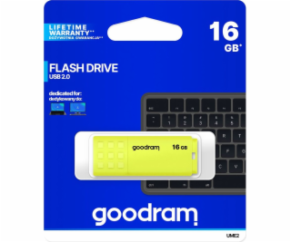 GOODRAM UME2 USB 2.0        16GB Yellow