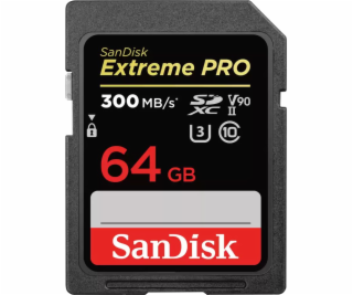 SanDisk ExtremePRO SDXC V90 64GB 300MB UHS-II  SDSDXDK-06...