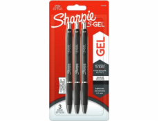 1x3 Sharpie S-Gel 0,7 mm black