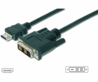 DIGITUS HDMI Adapterkabel Typ A-DVI 10m