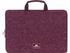 RIVACASE 7913 burgundy red Laptop sleeve 13.3  with handles