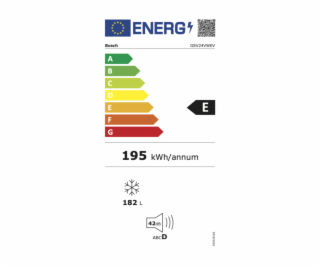 Bosch GSV24VWEV šuplíková mraznička A ++