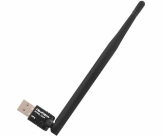 Qoltec 57001 Bezdrôtový USB Wi-Fi adaptér Qoltec s anténou