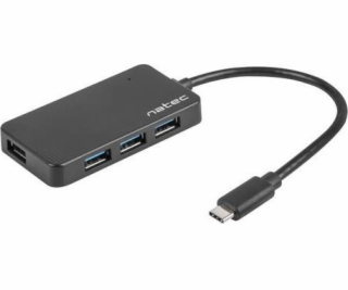 Natec Silkworm USB-C rozbočovač 4x USB 3.0 HUB