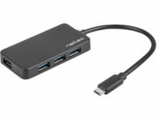 Natec Silkworm USB-C rozbočovač 4x USB 3.0 HUB