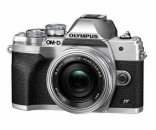 Olympus OM-D E-M10 Mark IV Kit + 14-42 Pancake Zoom silver