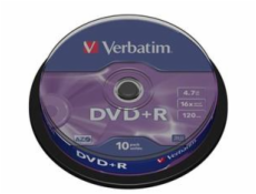 DVD+R 16x 4.7GB 10P CB           43498