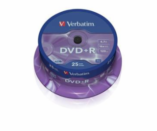 DVD+R 16x 4.7GB 25P CB           43500