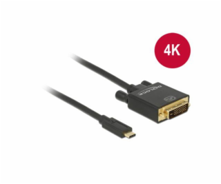 Delock Kabel USB Type-C™ samec > DVI 24+1 samec (DP Alt M...