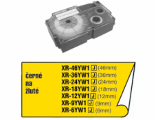 Barvící páska Casio XR 24 YW1 