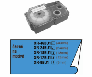 Barvící páska Casio XR 12 BU1 